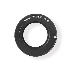 Anillo adaptador para lente de montaje con tornillo M42 para cámara Canon EOS DSLR con montaje EF - Imagen 1 de 5