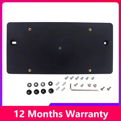 Rear License Plate Mount Tag Bracket fit AUDI A4 S4 2013-2024 + Screws Brand New Foto 1 de 4