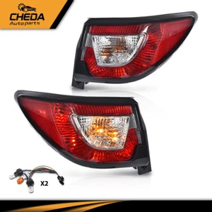 Pair Tail Lights w/ bulbs Red LH & RH Fit For 2013-2017 Chevy Traverse LS LT LTZ - Picture 1 of 12