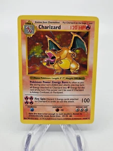 Pokemon TCG Shadowless Charizard Base Set 4/102 Holo Unlimited - Picture 1 of 10