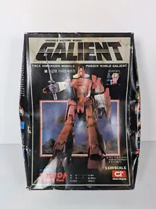 Panzer World Galient Azolba 1/130 Model Kit Vintage Mecha Open Box Never Built - Picture 1 of 24