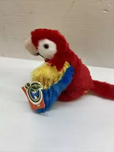 Macaw Parrot Bird Red soft plush toy 8"/20cm Wild Republic NEW - Picture 1 of 5