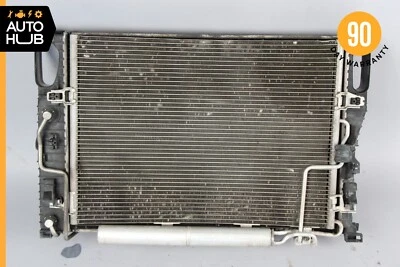 06-09 Mercedes W211 E350 motor radiador refrigeração a água ar AC condensador fabricante de equipamento original - Imagem 1 de 4