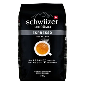 schwiizer Schüümli espresso, 1000g ganze Bohne