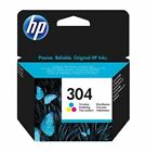 HP 304 Black and Colour Ink Cartridges For DeskJet 2630 Printer **FAST POST**