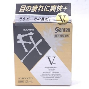Santen SanteFX V+ Cooling  Drop 12ml參天眼藥水金盒 - Picture 1 of 5