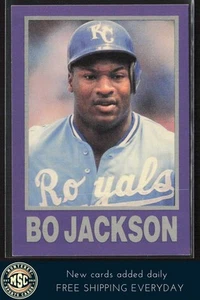 Bo Jackson 1990-91 St☆r (unlicensed) #NNO NM-MT OR BETTER Kansas City Royals - Picture 1 of 2