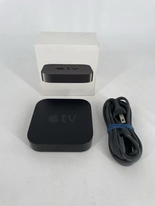 Apple TV Media Streamer A1378 Device And Power Cord Only Tested Works - Picture 1 of 3