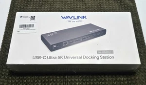 Wavlink WL-UG69DK1 USB-C Ultra 5k Universal Docking Station - Picture 1 of 3