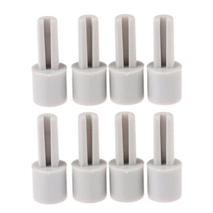 8 Stück Potentiometer Verlängerungsknöpfe Länge grau Kunststoff Mischerwelle 25 mm - Bild 1 von 10