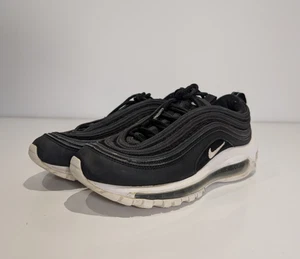 Nike Air Max 97 Turnschuhe Kinder UK 5 Schwarz Weiß Low Top Laufschuhe 921522-001 - Bild 1 von 9