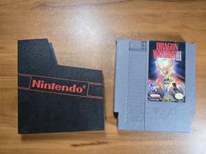 Dragon Warrior III 3 (Nintendo NES, 1992) Nur Originalkarton funktioniert - Bild 1 von 5