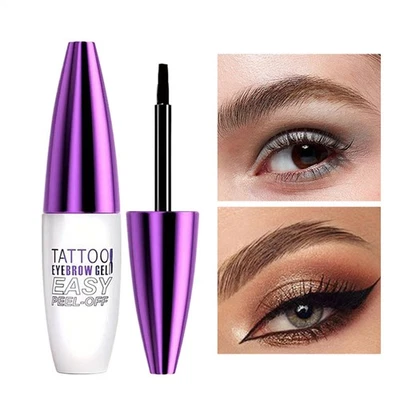 Tattoo Peel-Off Semi-Permanent Brow Tint Waterproof Long-Lasting Eyebrow Gel - Image 1 of 4