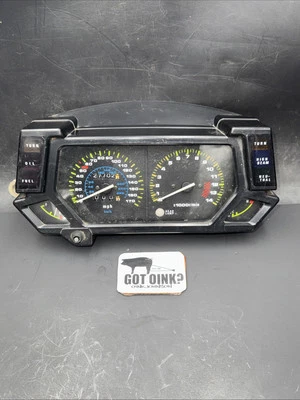 Medidores de velocidad 87 Kawasaki Ninja 750R 750f 27.702 millas Foto 1 de 4