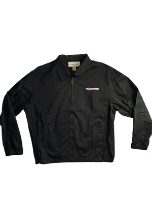 Cutter & Buck Z06 Corvette Black Heavy Cotton Zip Up Jacket XL Embroidered - Image 1 of 4