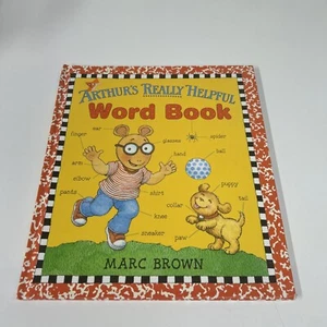 Arthur’s Really Helpful Word Book Marc Brown HC 1997 - Picture 1 of 10