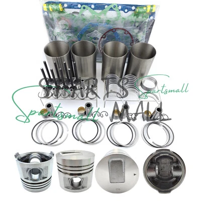 Overhaul Rebuild Kit & cylinder head assy for Mitsubishi S4E2 Engine - Image 1 of 4