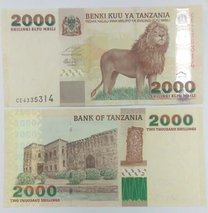 Tanzania 2000 shillings 2003 P-37 UNC - Picture 1 of 1