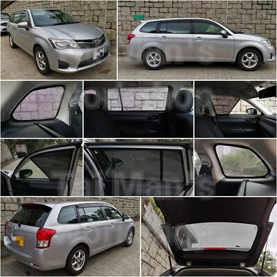 Magnetic Sunshade for Toyota Corolla Fielder Touring Set of 7 pcs Foto 1 de 4