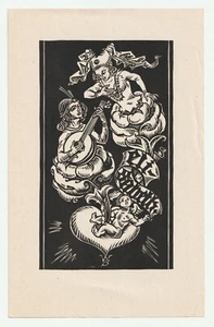 WALTER CLEMENS SCHMIDT: Geburtsanzeige Elisabeth für Fam. Dr. Willy Tropp - Picture 1 of 1