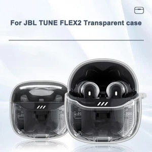 Przezroczyste miękkie etui ochronne na słuchawki TPU do JBL TUNE FLEX2 Best - Zdjęcie 1 z 10