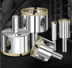 Diamond Holesaw Ø3mm-Ø100mm Drill Bit Cutter Tile Ceramic Glass Porcelain Marble - Picture 1 of 11