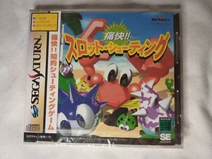SIGILLATO Slot Shoot Shooting Sega Saturno SS Giappone Importazione CD Gioco Venditore USA - Foto 1 di 12