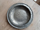 Antique early 18th century Pewter Plate/Bowl by Thomas Spencer c. 1720 - 10 1/2"