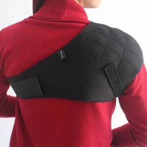 Tourmaline Self-heating Heat Therapy Pad Shoulder Protector Belt Pain Relief - Picture 1 of 15
