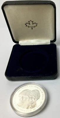 *CANADA* o.g.p. uncirculated "1983 PRINCE & PRINCESS OF WALES SILVER TOKEN SET" - Image 1 of 4