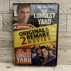 The Longest Yard DVD Lot 2-Film Collection (Original & Remake) 1974 & 2005 - NEW - Picture 1 of 4