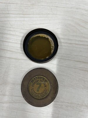 Eastman Kodak Yellow Color Filter No 7 From Collectors Estate - Image 1 of 4