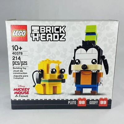 全新! 乐高 BrickHeadz 40378 迪士尼高飞和冥王星套装 — 第 1/2 张图片