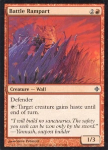 BATTLE RAMPART 135/248 RISE OF THE ELDRAZI MTG MAGIC LP (yourdeckbuilder) - Picture 1 of 1