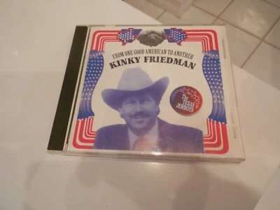 KINKY FRIEDMAN "From One Good American To Another" CD  FRUIT TUNE 1111 EXCELLENT Foto 1 de 3
