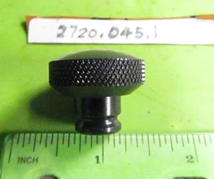 Montesa King Scorpion 250 Black Alloy Knob p/n 2720.045.1 NOS 44M 1970-1976 - Picture 1 of 3