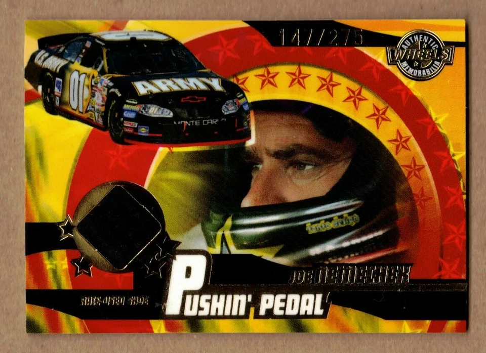 2004 WHEELS AMERICAN THUNDER PUSHIN PEDAL #PP13 JOE NEMECHEK #147/275 - Image 1 of 1