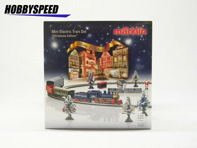MARKLIN Z SCALE MINI ELECTRIC TRAIN SET "CHRISTMAS EDITION" Z GAUGE MRK81846 NEW - Image 1 of 4