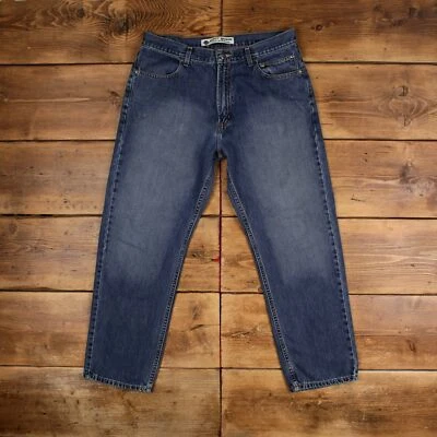 Pantalones vaqueros Harley Davidson vintage 36x30 reparación retazos unisex Foto 1 de 4