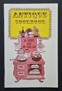 Antique Cookbok Bertha Barnes 1977 100 Year Old Recipes 48 pg. Vintage Paperback - Bild 1 von 9
