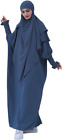 Abaya for Women Muslim UK 2 Piece Prayer Dress Muslim Women with Khimar Hijab
