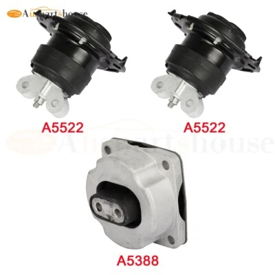3pcs Engine Motor Mount For 2012-2014 Dodge Charger 3.6L AWD A5522 A5388 - Image 1 of 4