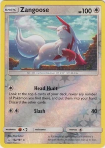 Reverse Holo Zangoose 132/181 Holo Rare SM - Team Up - Picture 1 of 1