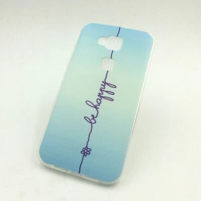 Custodia Cellulare Protettiva per Huawei G8 Bumper Astuccio Silicone Blu Nuova - Immagine 1 di 2