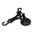 (Round Button)4Pcs Heavy Duty Suction Cup Anchor Tie Down Portable Strong