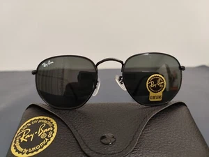Ray-Ban 3548N Sonnenbrille Rahmen aus schwarzem Metall Schwarze Gläser - Bild 1 von 6