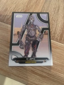 2017 STAR WARS GALACTIC FILES REBORN C-3PO House Droid TPM-8 - Picture 1 of 2