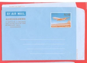 Pakistan Rs 1.50 Aerogramme Mint + FDC Cover - Picture 1 of 2