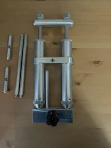 Dual Injector for Soft Lure Bait Mold Plastisol 120 ml / 4 oz Syringe X 2 New - Picture 1 of 10