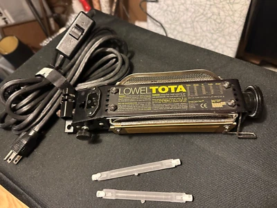 Lowel Tota Light w/Barn Doors #G444 WITH 2 SPARE BULBS - Image 1 of 4